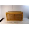 Image 1 : Wicker Bench 26.25" Long x 13" Wide