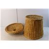 Image 3 : Wicker Basket 18" Tall