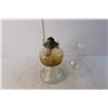 Image 2 : Vintage Kerosene Lamp- 17.75" Tall