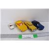 Image 1 : (4) Small Toy Cars, Mustang, Datsun, Misc.