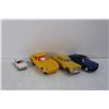 Image 2 : (4) Small Toy Cars, Mustang, Datsun, Misc.