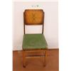 Image 1 : Vintage Wooden Chair w/ Removable Seat- 33.5'' Tall- Some Holes In Seat