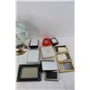 Image 2 : Lot Of Picture Frames, Largest Is 5.5'' x 7.5'', Vintage Touch Lamp- Powers On