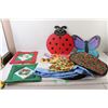 Image 1 : Winnie The Pooh Blanket, Placemats, (2) Hanging Bug Decorations