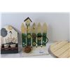 Image 3 : (3) Wood Decor