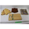 Image 1 : (2) Cutting Boards, Decorative Spoon Holder, Plaque