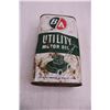 Image 3 : Vintage BA Outboard Motor Oil Tin - Empty