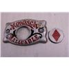 Image 2 : Vintage Monarch Malleable Cookstove Name Plate