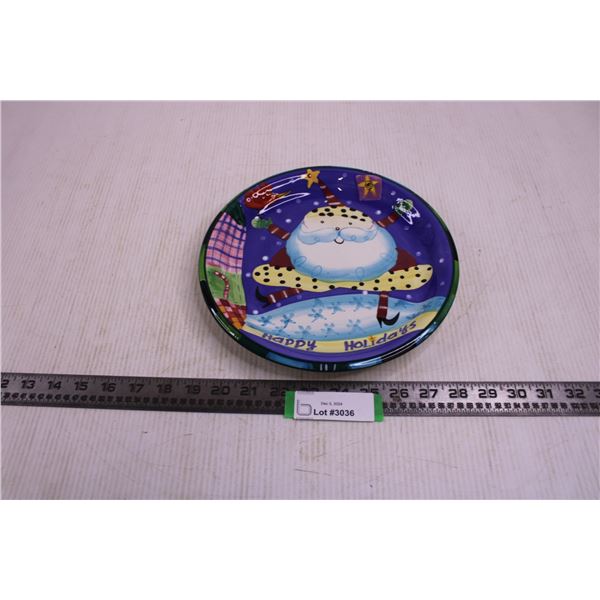 American Greetings "Goodies For Santa" Ceramic Plate