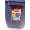 Image 2 : *(3) Plastic Storage Bins 24" x 16" x 16.5" With Lids
