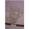 Image 1 : Etched Glass Pitcher