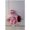 Image 1 : Baby Girl Doll 18" Tall & Ladybug Stuffie