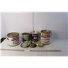 Image 1 : (4) Vintage Tin Cans & Lids