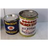 Image 2 : (4) Vintage Tin Cans & Lids