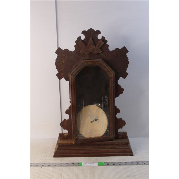 Vintage Grandfather Clock Casing- As Is