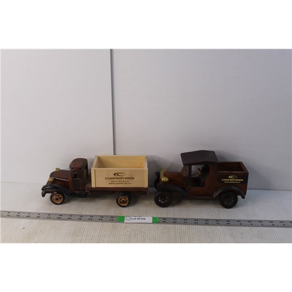 (2) Cooper Tires Model Trucks