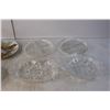 Image 2 : (4) Glass Serving Plates, China Plate, Misc.