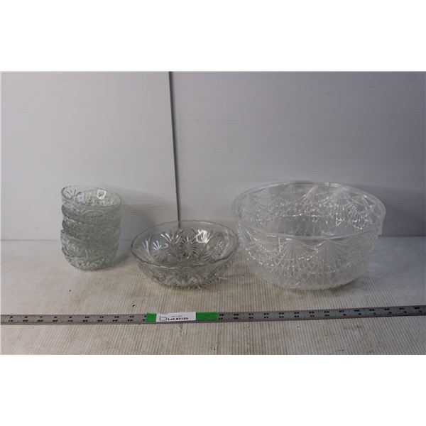 (10) Bowls, Plastic & Glass