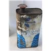 Image 3 : (3) Vintage Oil Tin Containers - Empty