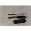 Image 4 : (2) Pocket Knives, Butter Mold. Misc.