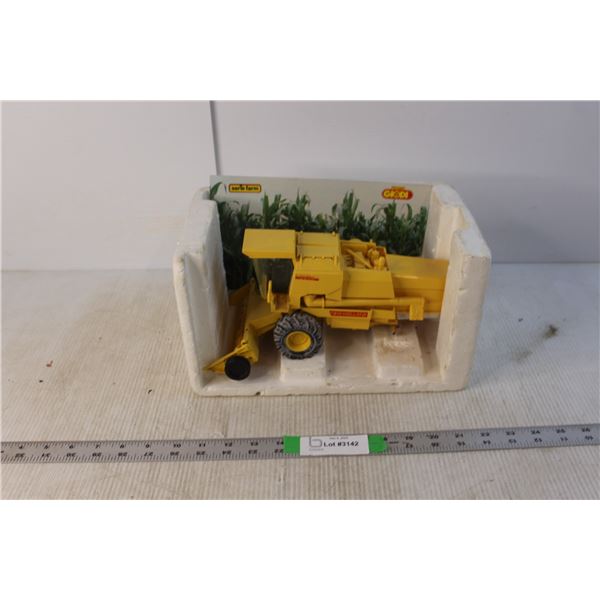 Vintage New Holland Plastic Toy Combine - incomplete
