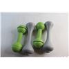Image 2 : (2) Sets of  Dumbbells 3.5 lbs & 2.5 lbs
