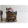 Image 2 : (2) Avon Christmas Village Collection Porcelain Decor