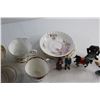 Image 5 : Mulan Action Figures, Porcelain Tea Cups and Saucers, Magic the Gathering Cards and Glass Trays