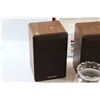 Image 6 : (2) Realistic Speakers - As Is, Kitchen Sink Helper, Glass Jar, Tribal Mask and Misc.