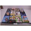 (12) DVD Movies (Anchorman, Flight Plan, Night at the Museum, Marine, Yes Man)