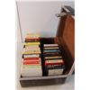 Image 2 : (19) 8-Track Tapes & Case- Olivia Newton- John, Bee Gees, Elvis Presley, Misc.