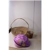 Image 3 : Disney Princess Bike Helmet, (5) Wicker Baskets