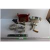 Image 1 : Planters, Staplers, Plumbing Pipes and Meat Grinder