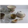 Image 6 : Assorted Ceramic & Glass Bowls, Juicer and Butter Dish