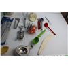 Image 3 : Metal Skewers, Garlic Press, Whisk, Wine Opener, Measuring Cups, Icing Bag Set, Tongs and Misc.