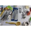 Image 4 : Metal Skewers, Garlic Press, Whisk, Wine Opener, Measuring Cups, Icing Bag Set, Tongs and Misc.