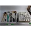 Image 1 : Cutleries, Knife Sharpeners, Cutlery Tray, Bottle Openers and Misc.
