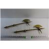 Image 1 : (2) Brass Hatchets
