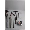 Image 4 : Chisels, Hammer, Ratchet Wrench, Pliers and Measuring Tape