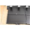 Image 4 : *(4) Dell 23" 1920x1080 With Power and VGA Cables - Consigner Says Fully Working