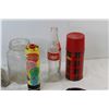 Image 4 : Glass Coke Bottle, Thermos, Nabob Glass Jar, Misc.