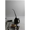 Image 7 : Pliers, Wrench Sockets, Wrenches, Oil Can, Drill Bit and Misc.