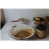Image 2 : * Enamel Bowl, Enamel Pot, Rogers Golden Syrup Tin, Misc.