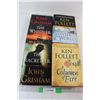Image 1 : (2) John Grisham Books, (2) Ken Follett Books
