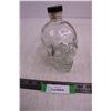 Image 1 : Crystal Head Vodka Skull Shaped Glass Bottle - Empty