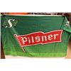 Image 2 : (2) Banners (Saskatchewan Roughriders/Pilsner 5' x 3', Philadelphia Flyers 1974-75 Stanley Cup Champ