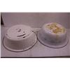 Image 2 : (2) Enamel Wash Basins (16" Dia & 15.5" Dia) As Is