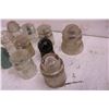 Image 2 : (11) Vintage Glass Insulators