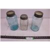 Image 1 : (3) Vintage Glass Canning Jars