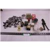 Image 1 : Assorted Fastener Parts, Chisel, Sockets, Saw Blades - All As Is